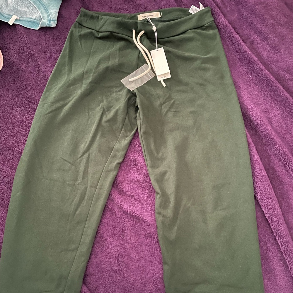 NWT Tory Sport French Terry Sweatpants. - Picture 2 of 6